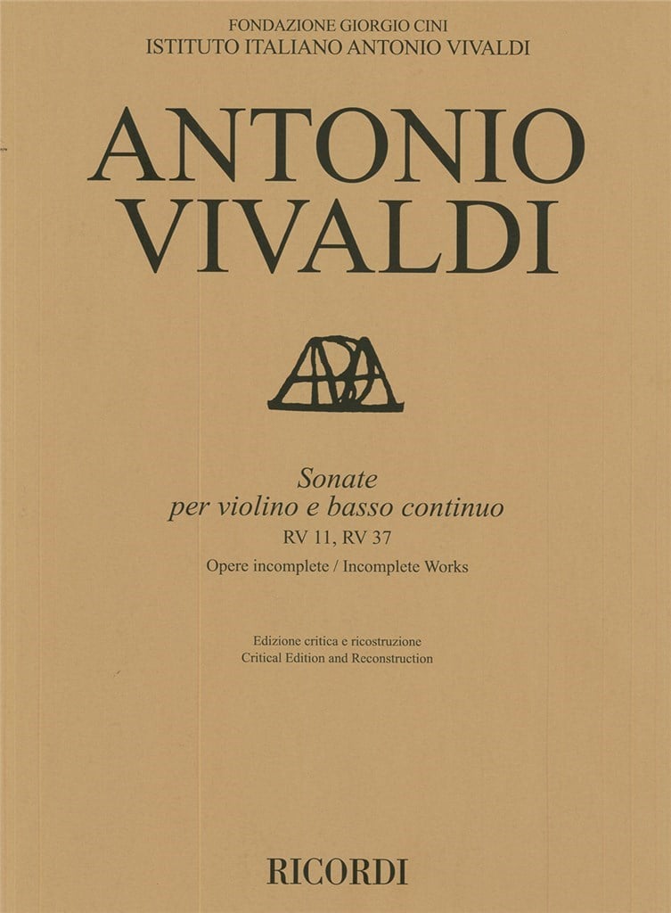 Sonate per violino e basso continuo RV 11, RV 37